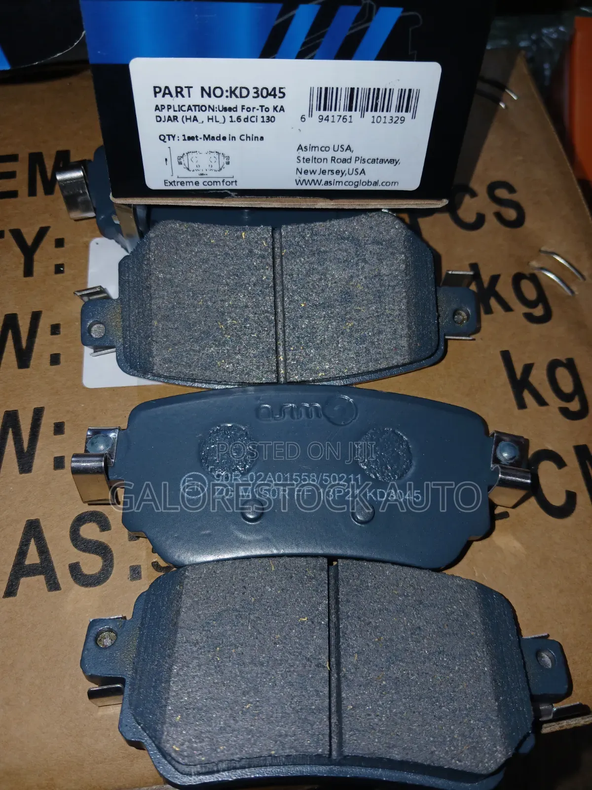 KD3045 ASIMCO–Rear Brake Pads – Nissan Qashqai J11 / X-Trail /Renault