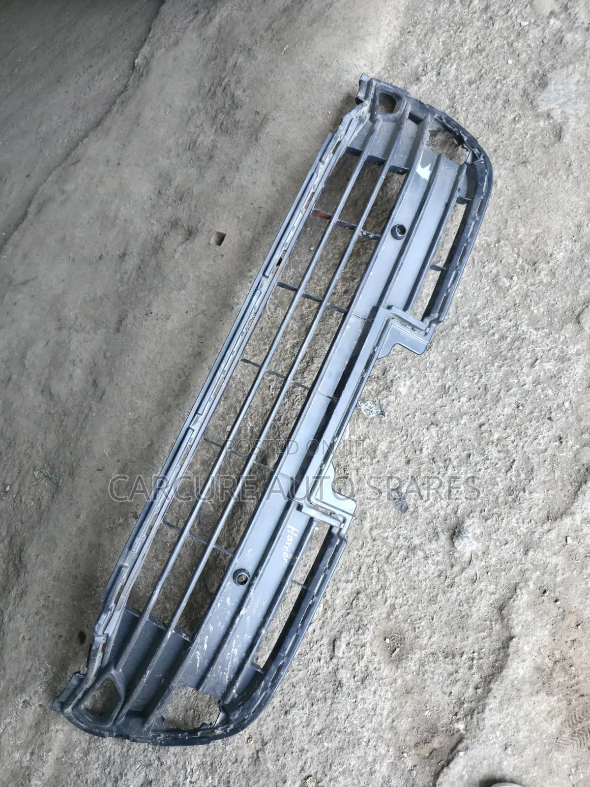 Harrier New Model Lower Bumper Grill Kichungi