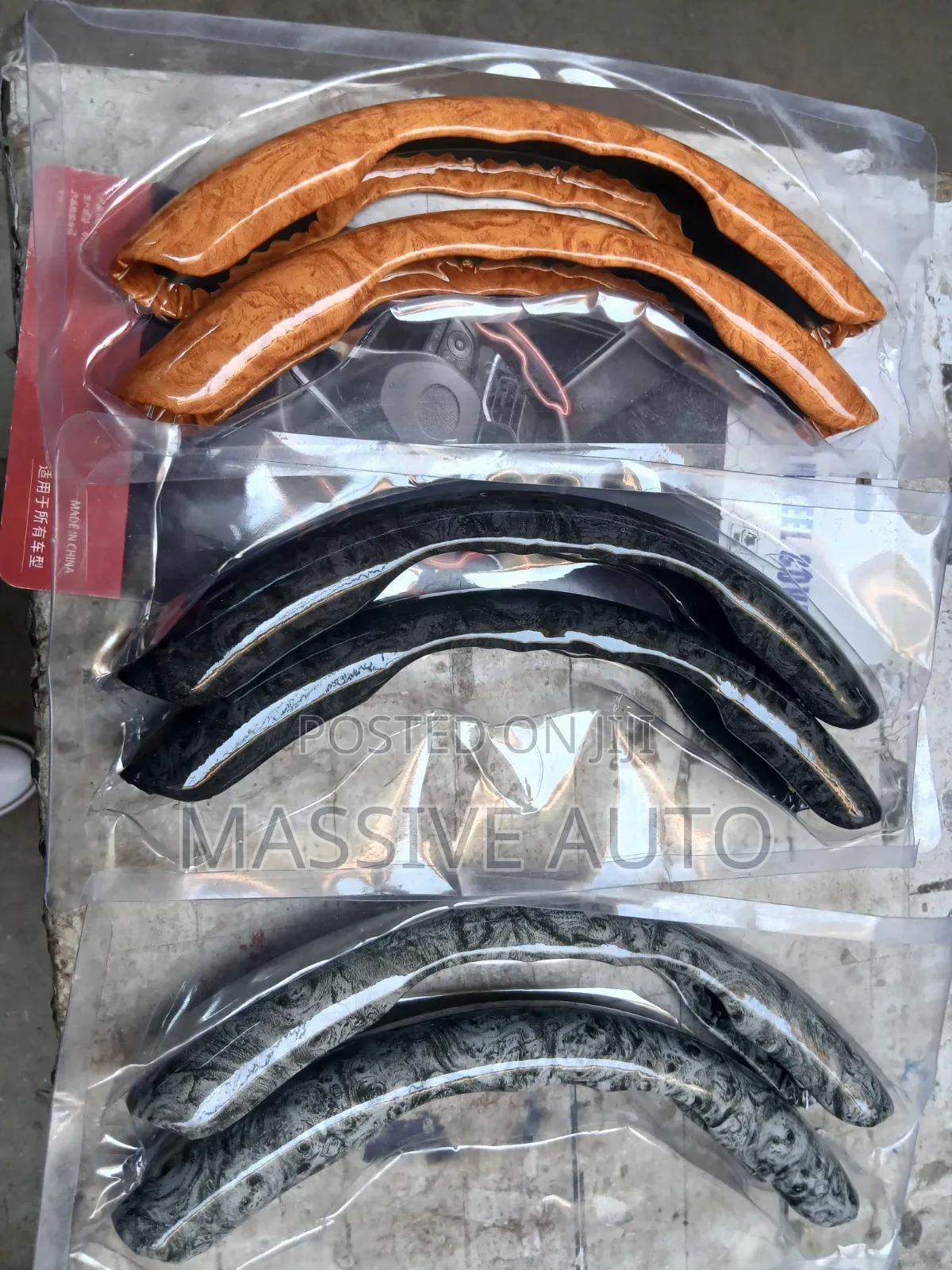 Luxury Universal 2pcs Carbon Steering Cover/ Carbon Steering Covers