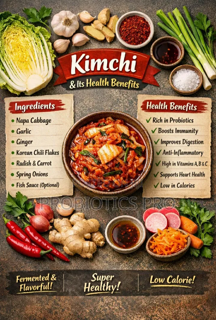 Kimchi Fermented Vegetables