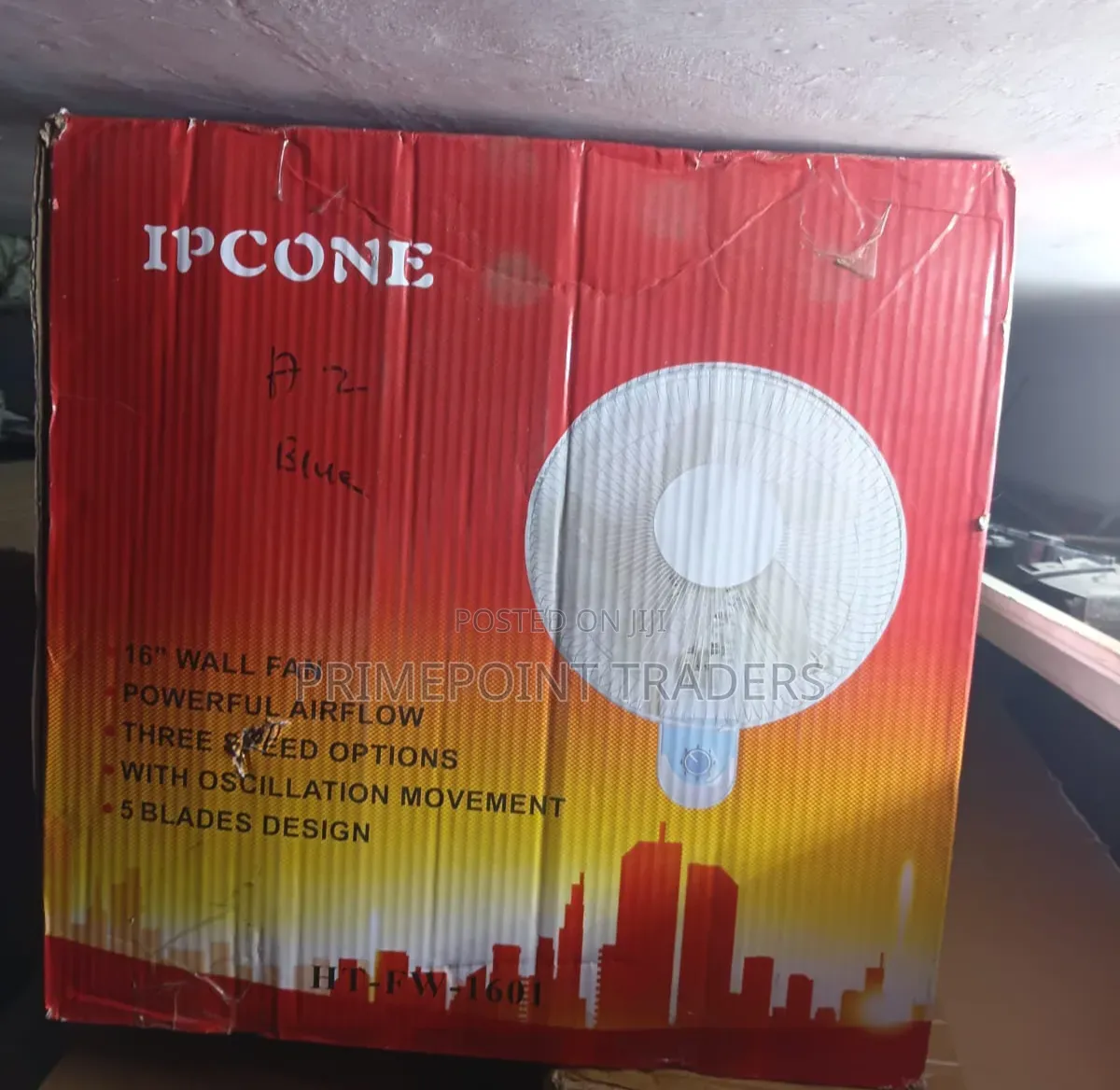 Wall Fan 16 Inch,Powerful Ipcone Wall Fan