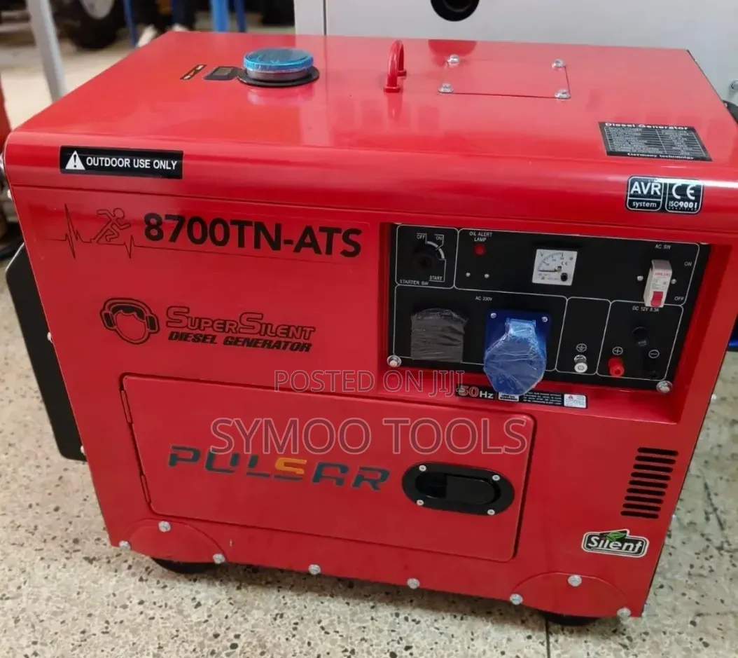 Pulsar 8700tn-Ats Single-Phase Super Silent Diesel Generator