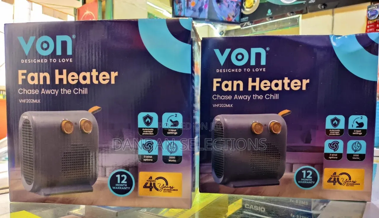Von Fan Heater 202MLK 2000W