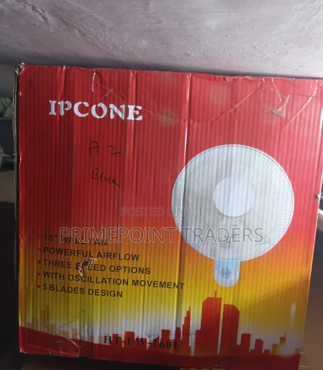 Wall Fan 16 Inch,Ipcone High-Performance Wall Fan