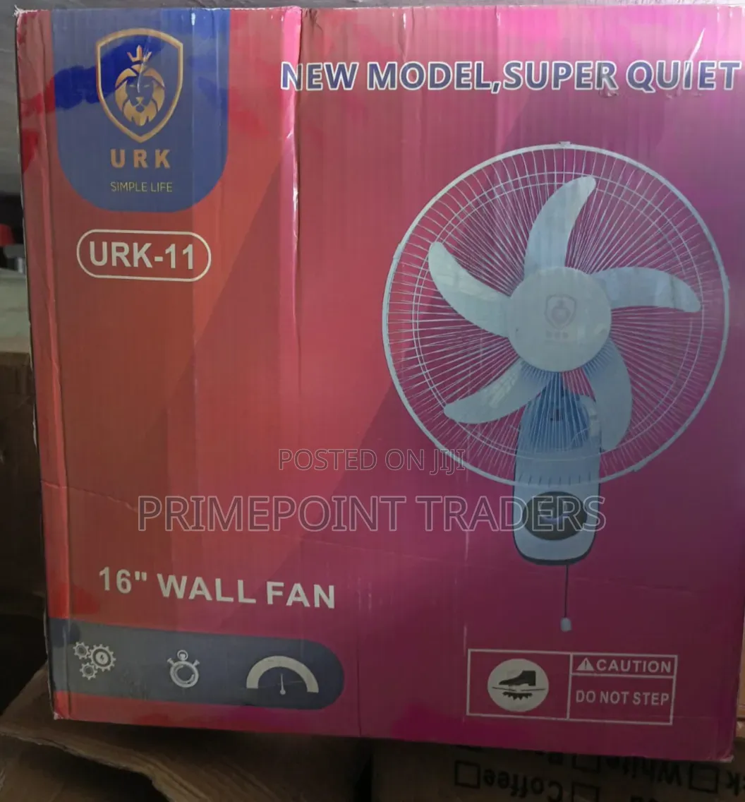 URK 16-Inch Wall Fan – Powerful Airflow