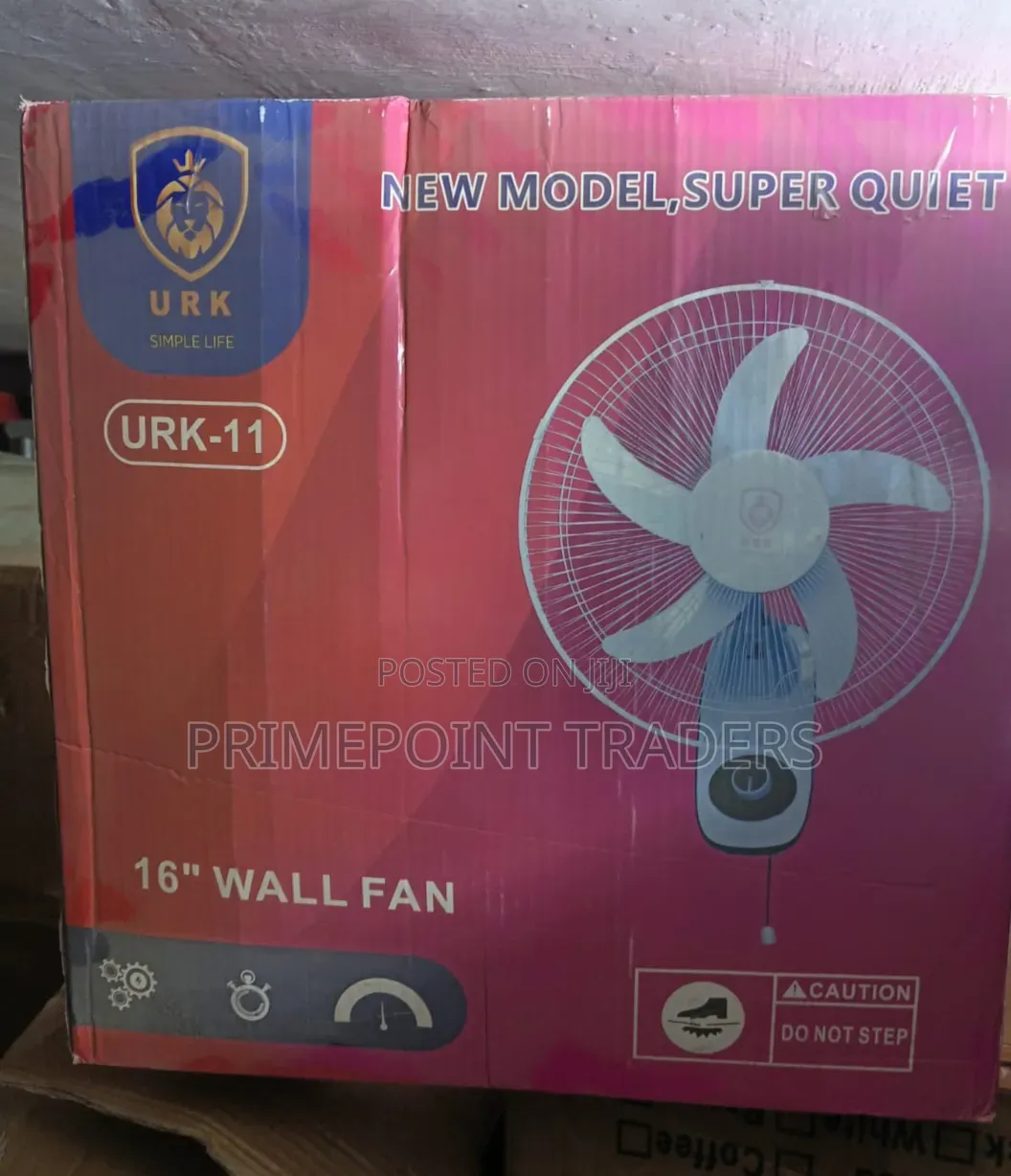 URK 16" Wall-Mounted Fan – Efficient Cooling