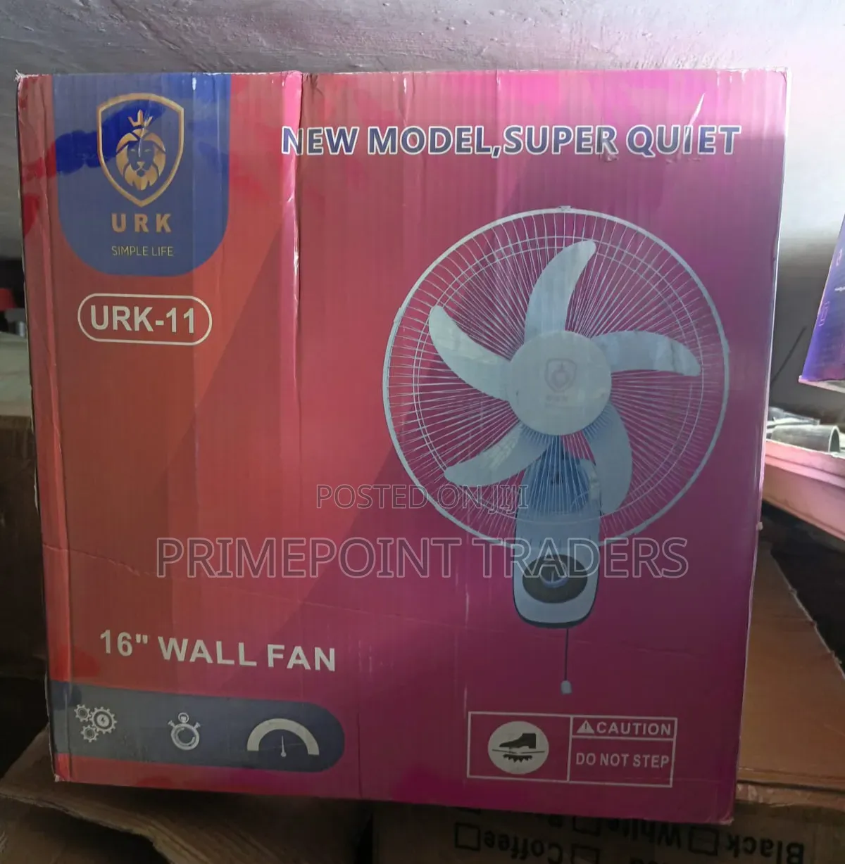 URK 16" Wall-Mounted Fan – Efficient Cooling