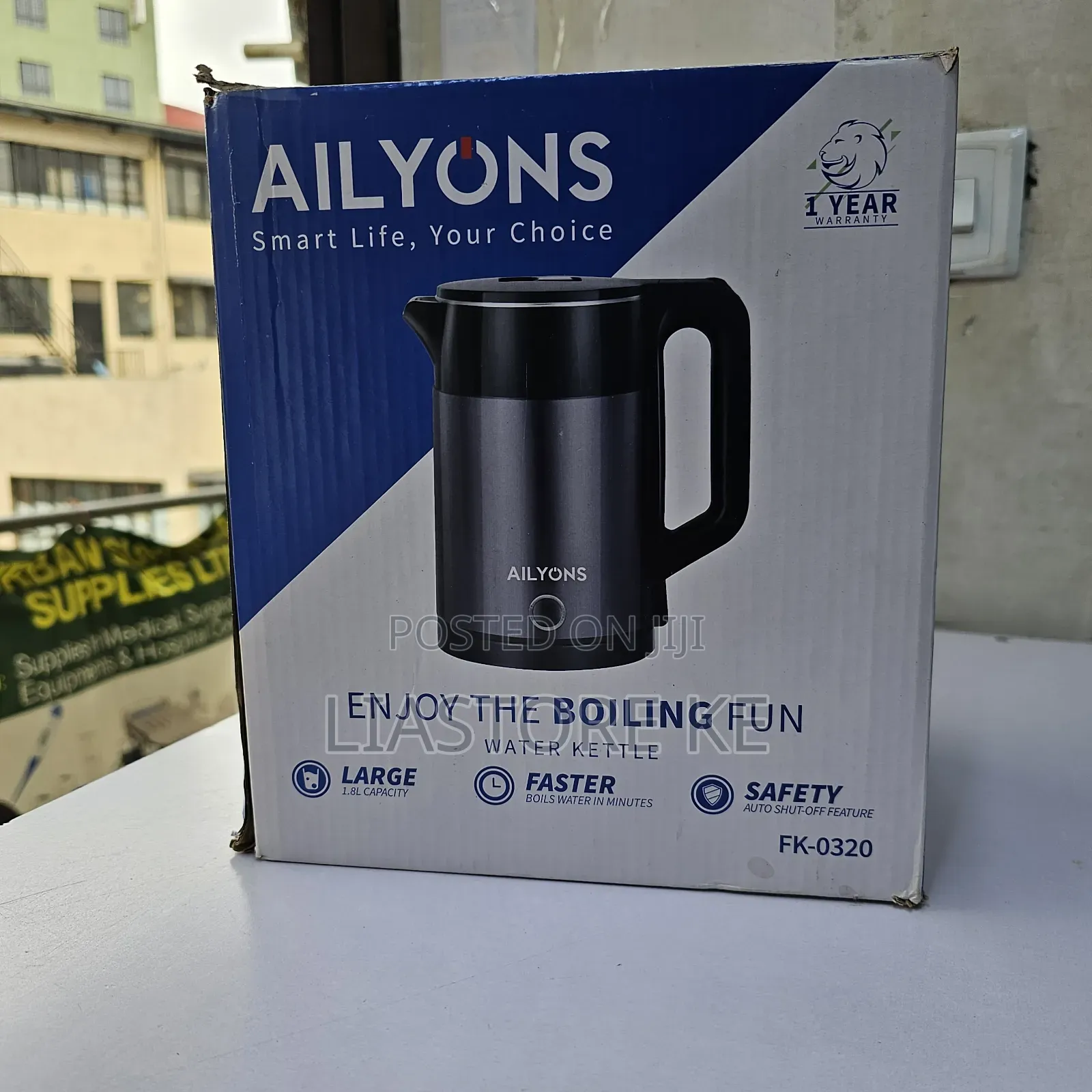 Cordless Electric Kettle 1.8l