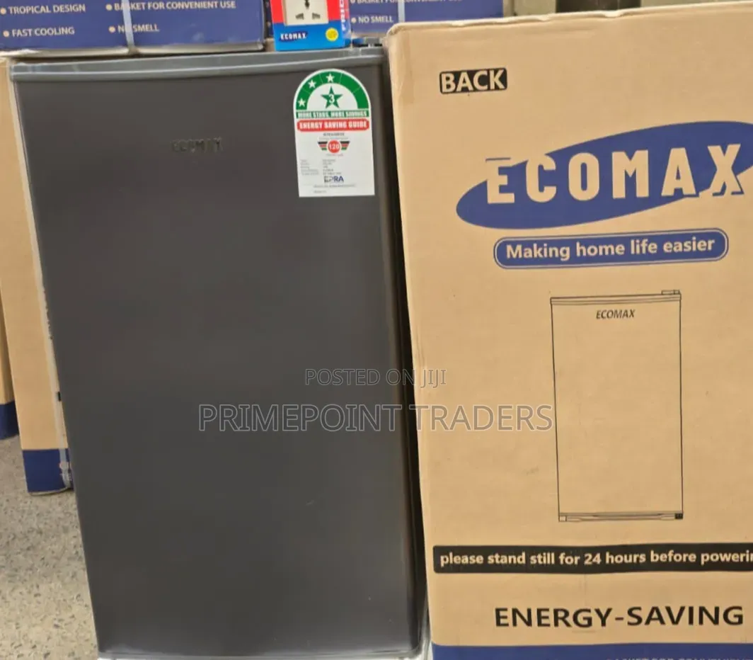 Ecomax 90L Dark Silver Single Door Refrigerator