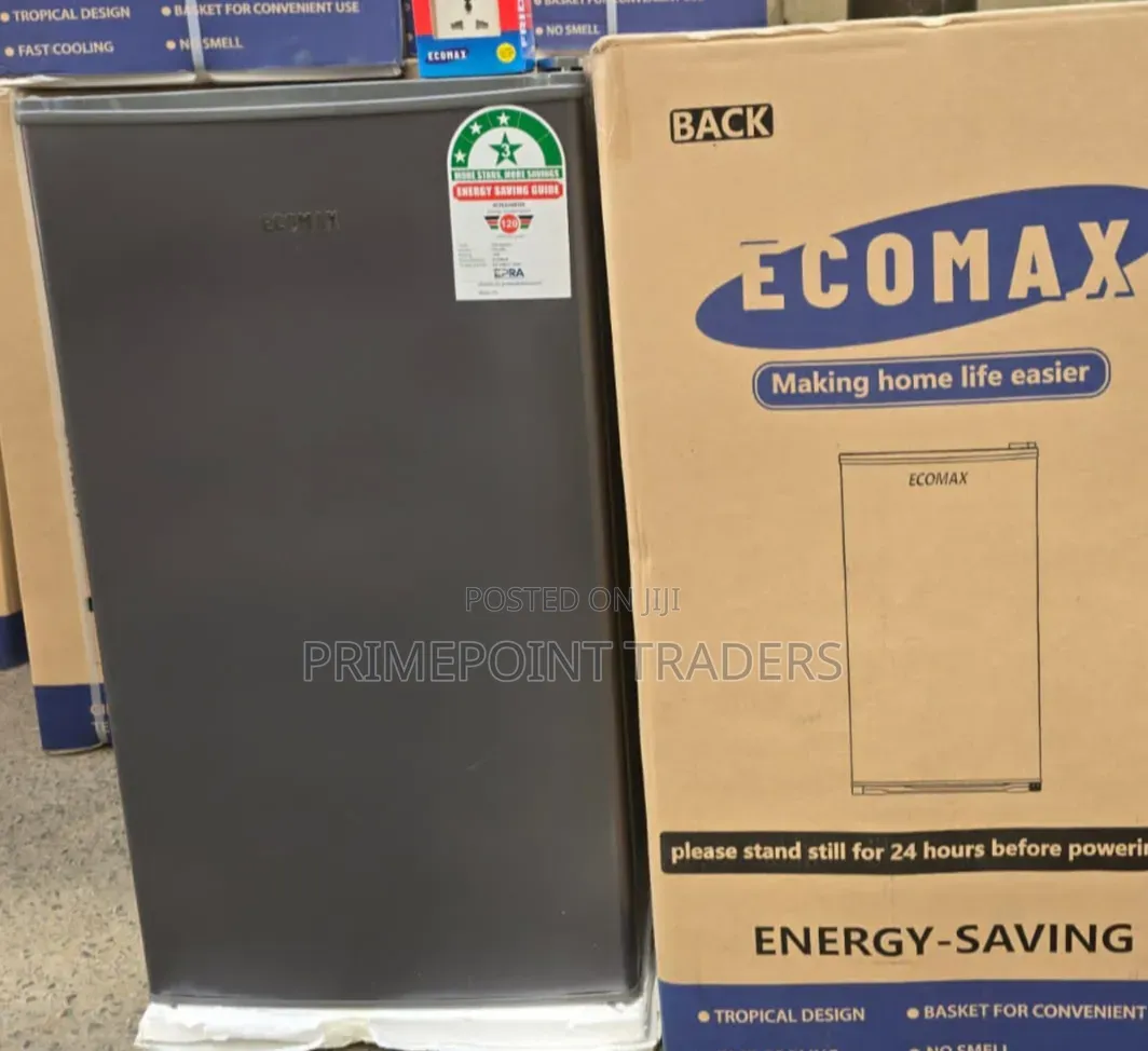 Ecomax 90L Dark Silver Single Door Refrigerator