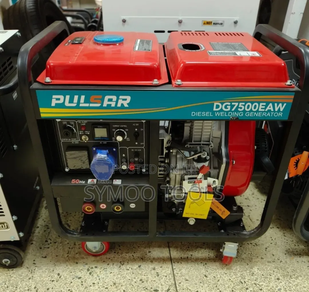 Dual-Function Diesel Welding Generator Pulsar DG7500EAW