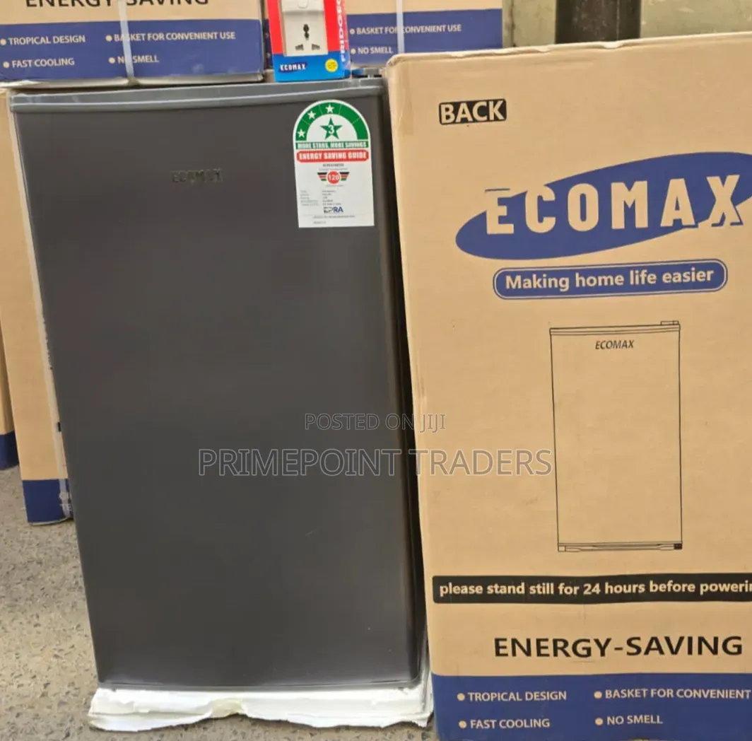 Ecomax 90L Single Door Fridge – Stylish & Compact