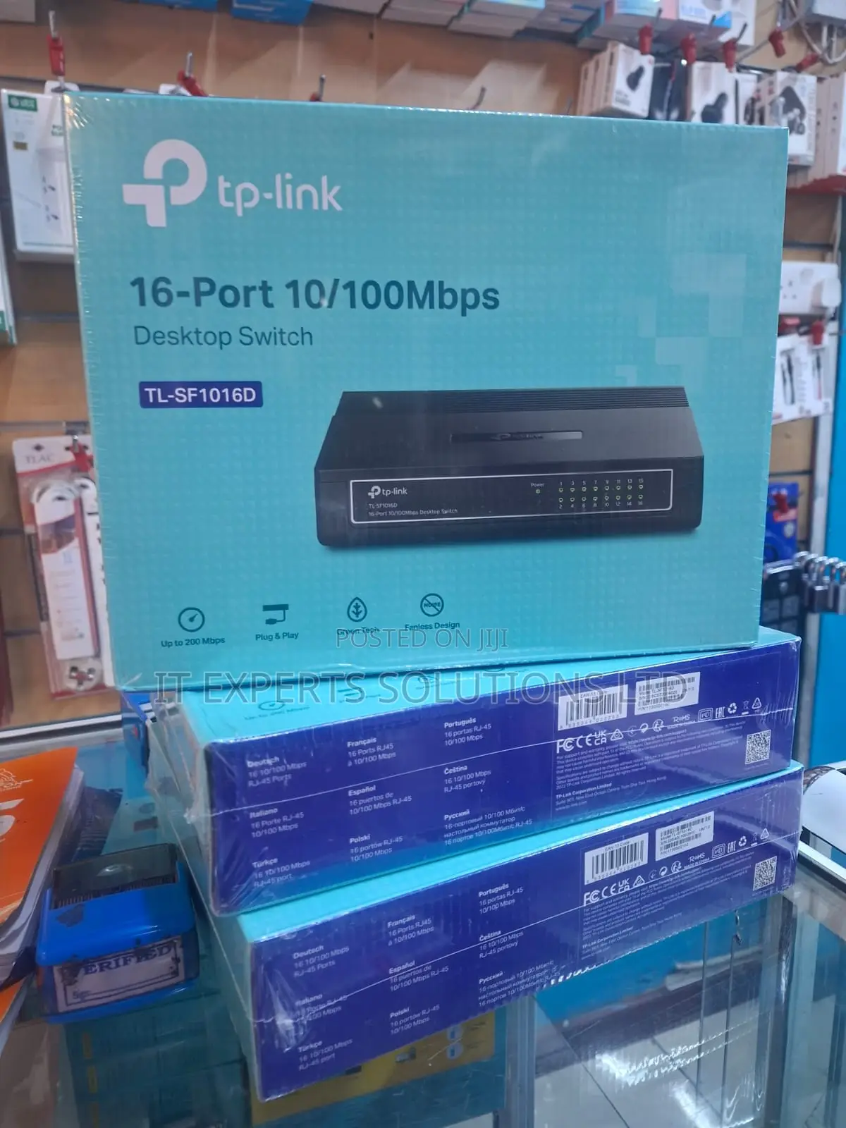 TP-Link 16-Port Tl-Sf1016d Desktop Switch 16 Port