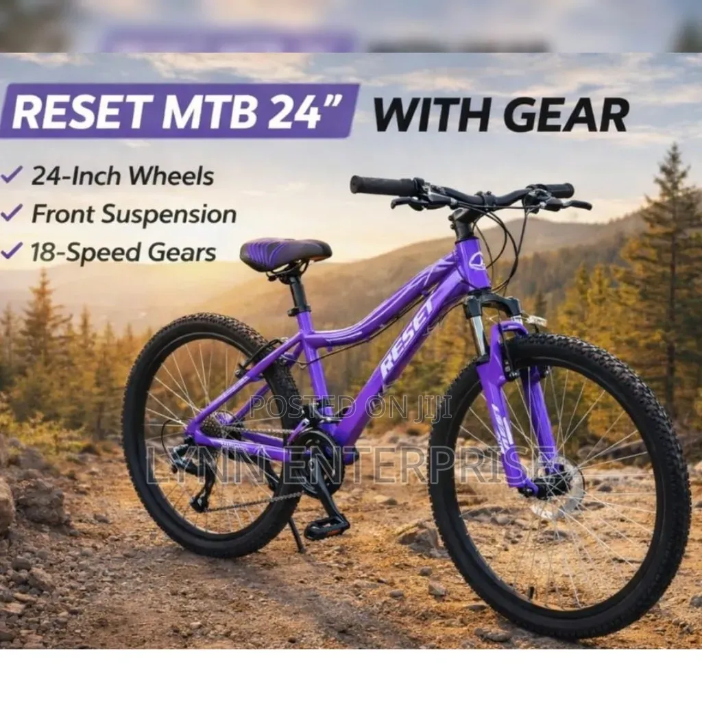 Reset MTB With Gear Size 24 Bicycle