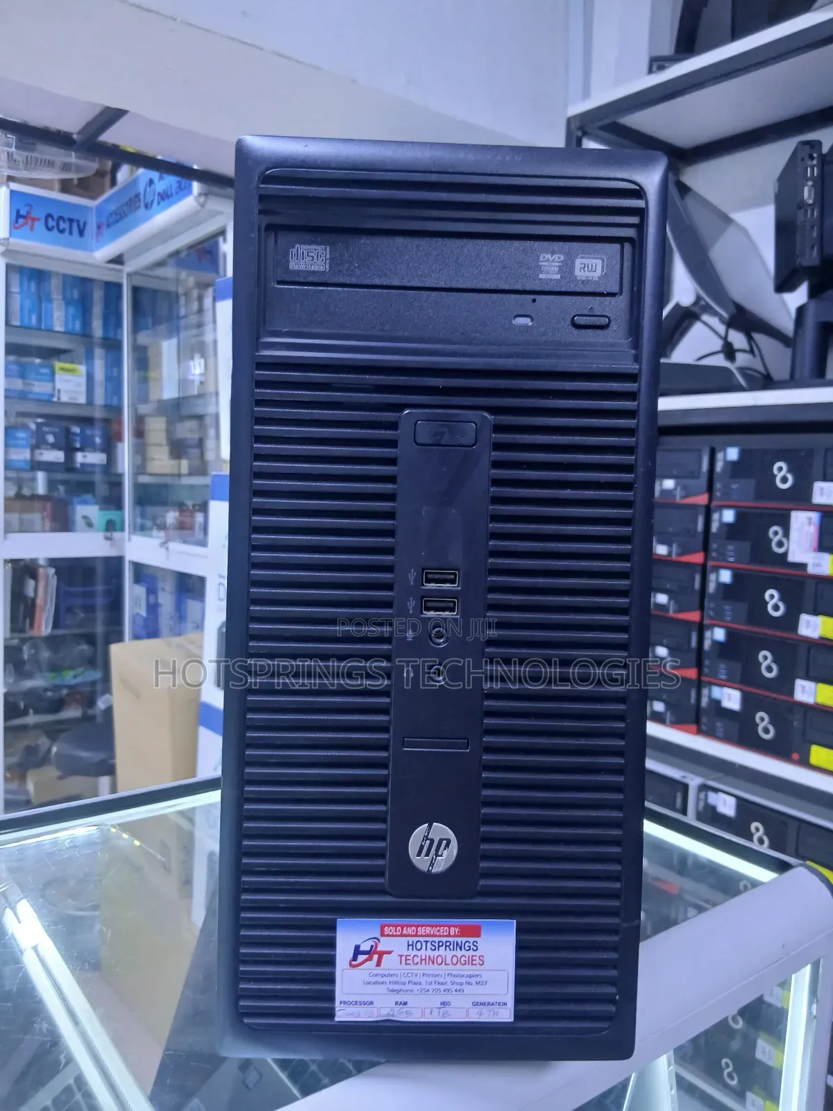 Desktop Computer HP 4GB Intel Core i3 HDD 1T