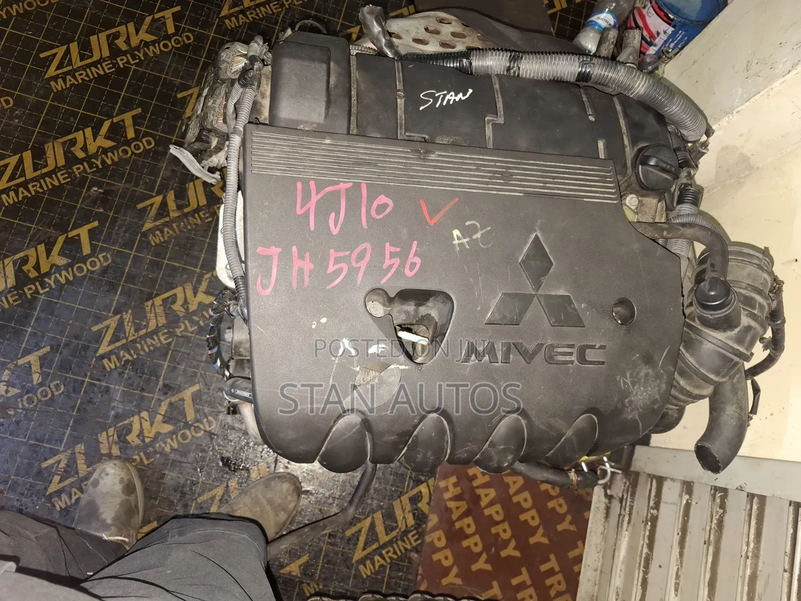 4j10 Complete Engine for Mistibish Rvr, Outlander