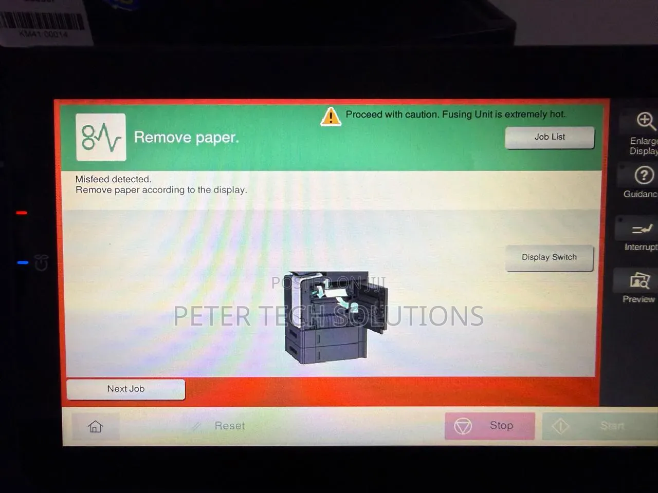 Konica Minolta Bizhub C4050i Repair Service and Maintenance