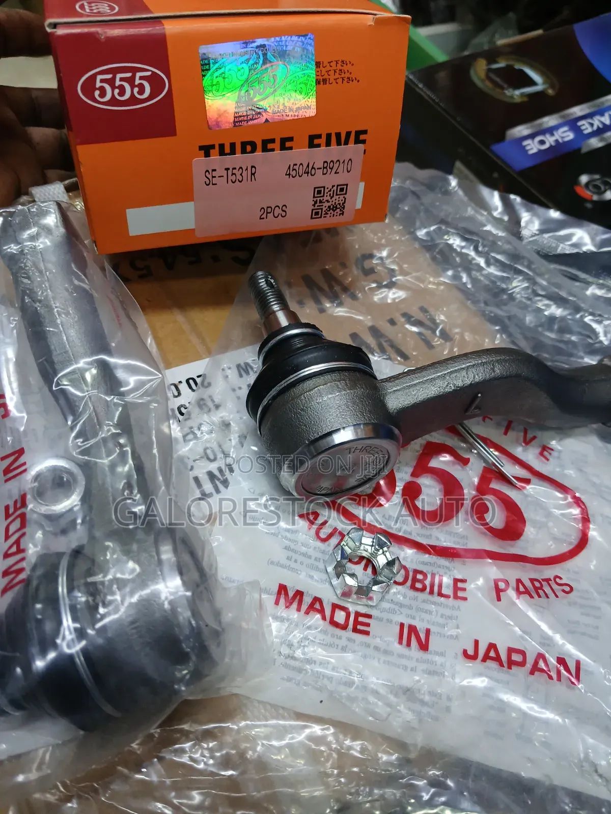 555 SE-T531R Tie Rod End RH – Toyota Passo / bB – Daihatsu–Subaru Dex