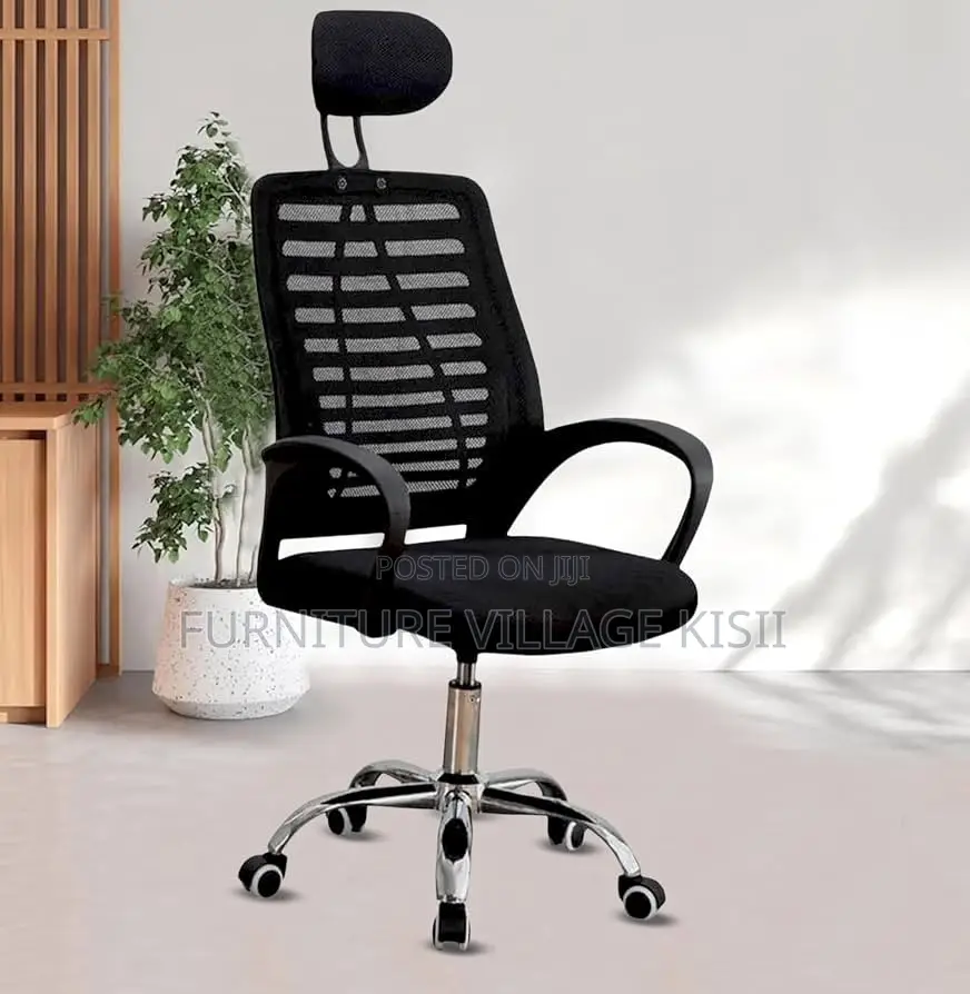 Office Chair;Ergonomic Headrest Office Task Chair
