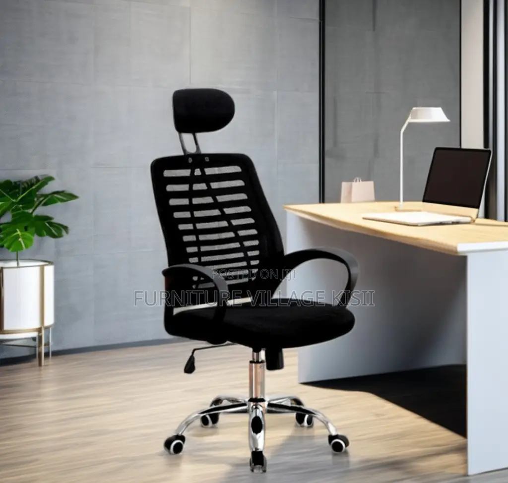 Office Chair;Ergonomic Headrest Office Task Chair