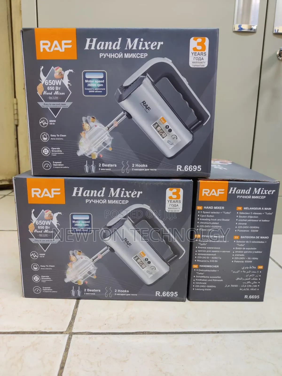 Raf Handmixer 650w