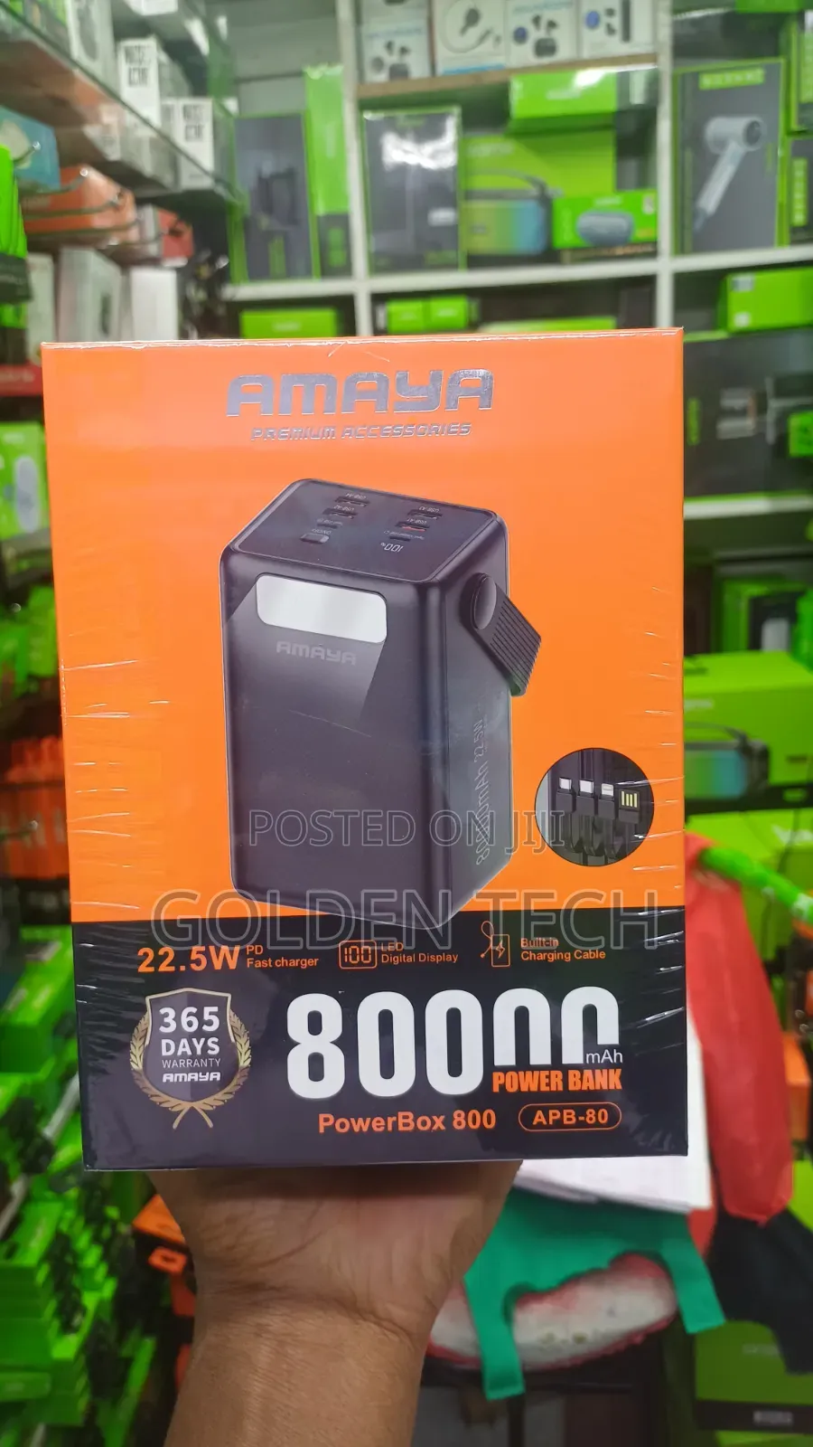 Amaya PowerBox 800 APB-80 80,000mAh 22.5W Power Bank