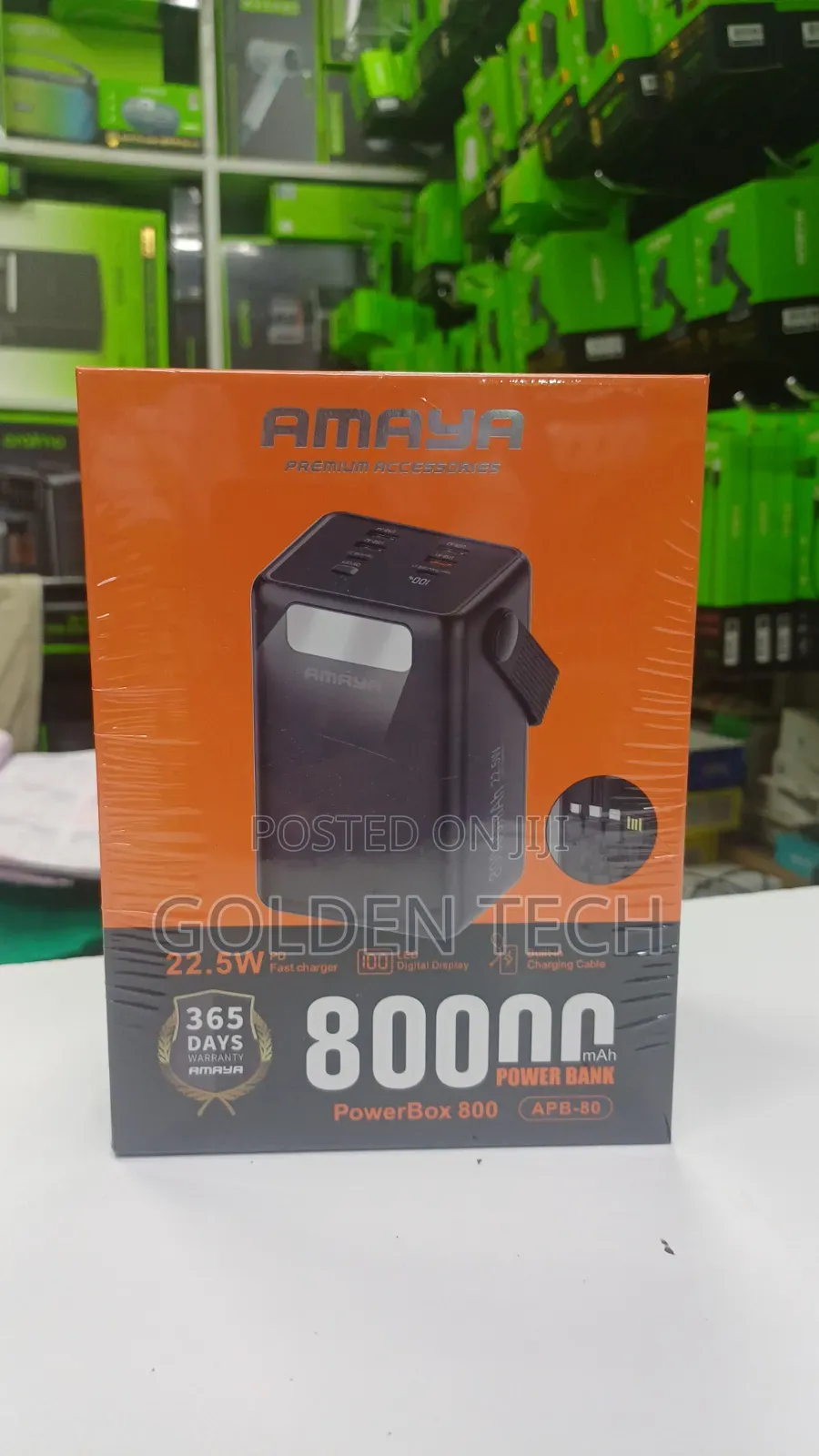 Amaya PowerBox 800 APB-80 80,000mAh 22.5W APB-80 Power Bank