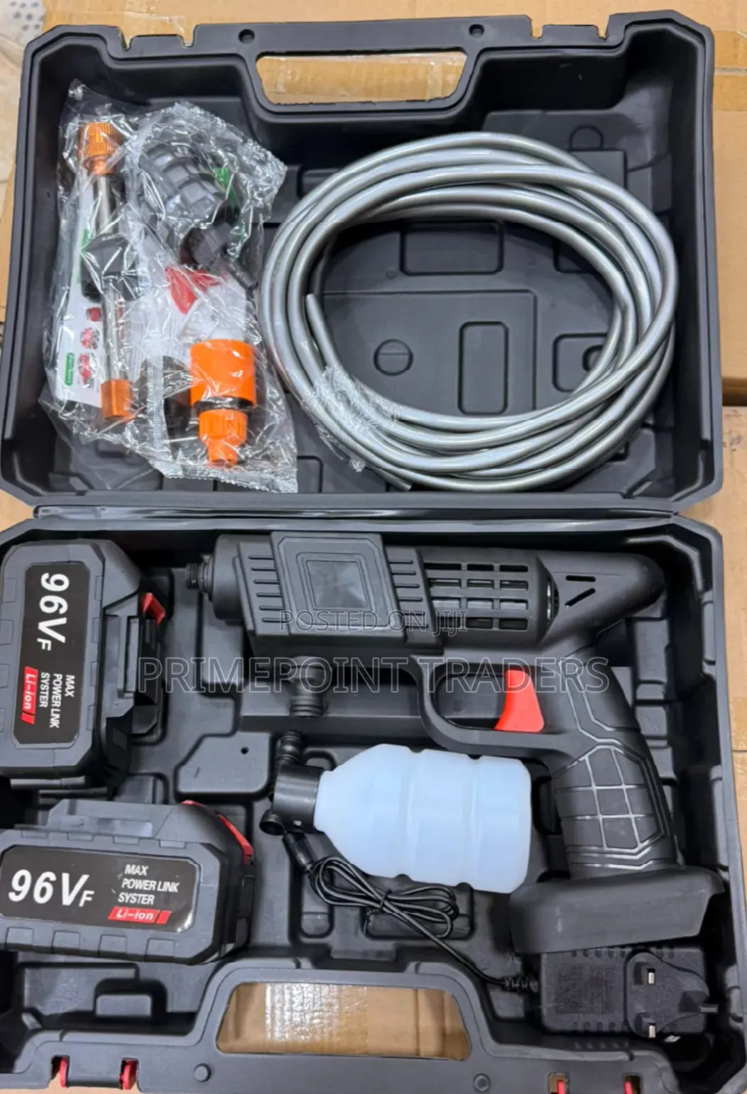 Car Washer Gun,96V Cordless Water Sprayer – Car Wash & Garden Gun
