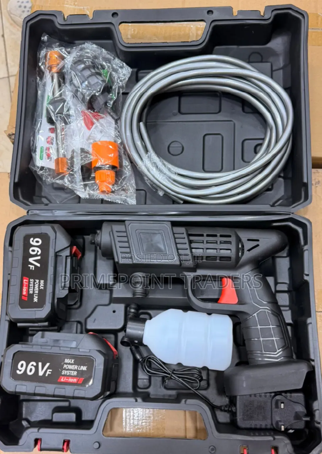 Car Washer Gun,96V Cordless Water Sprayer – Car Wash & Garden Gun