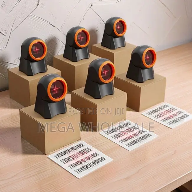 Distributor Prices 1D 2D Desktop Table Mount Barcode Scanner Readers.