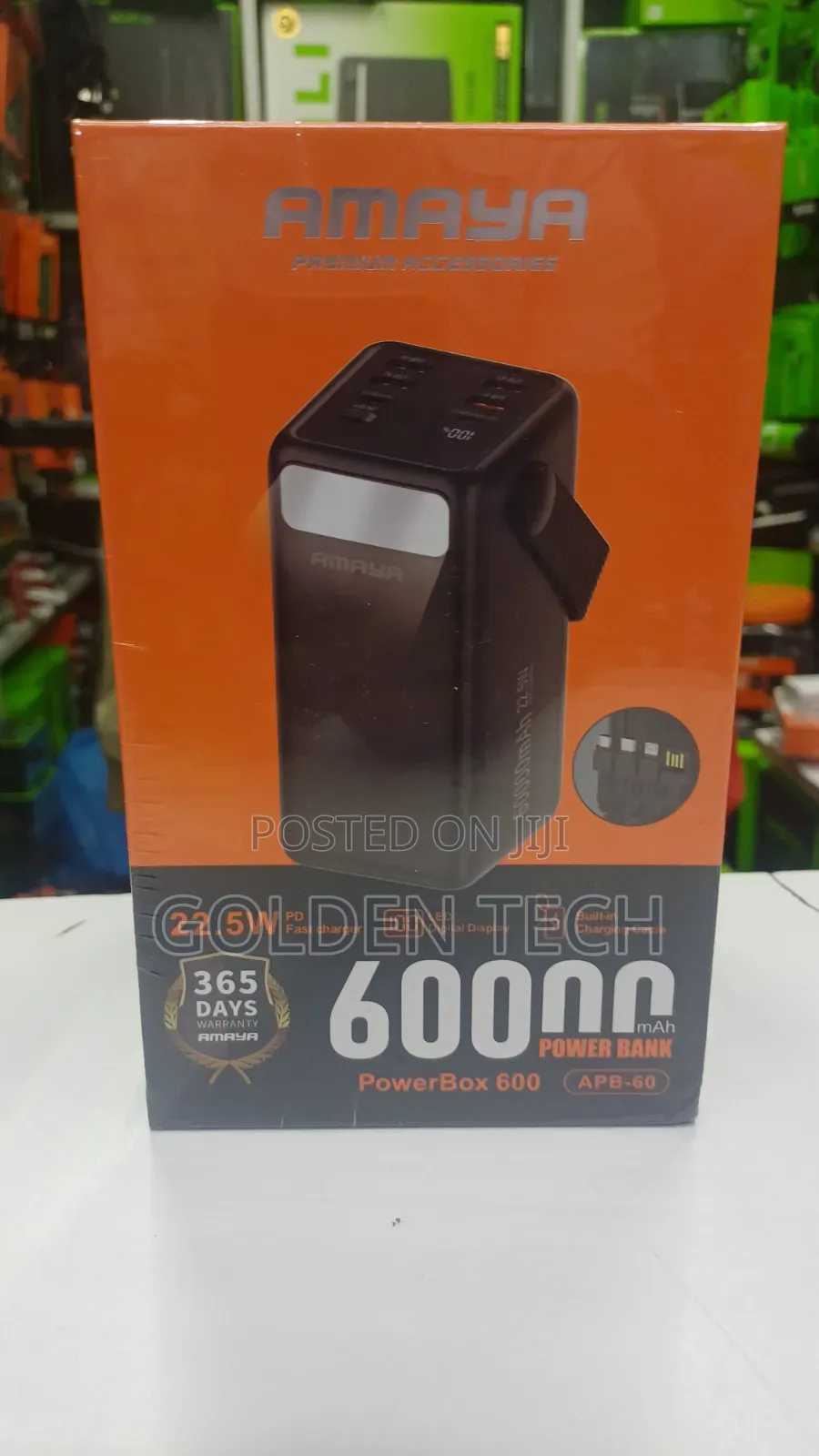 Amaya 60000mah  Powerbank Powerbox 600