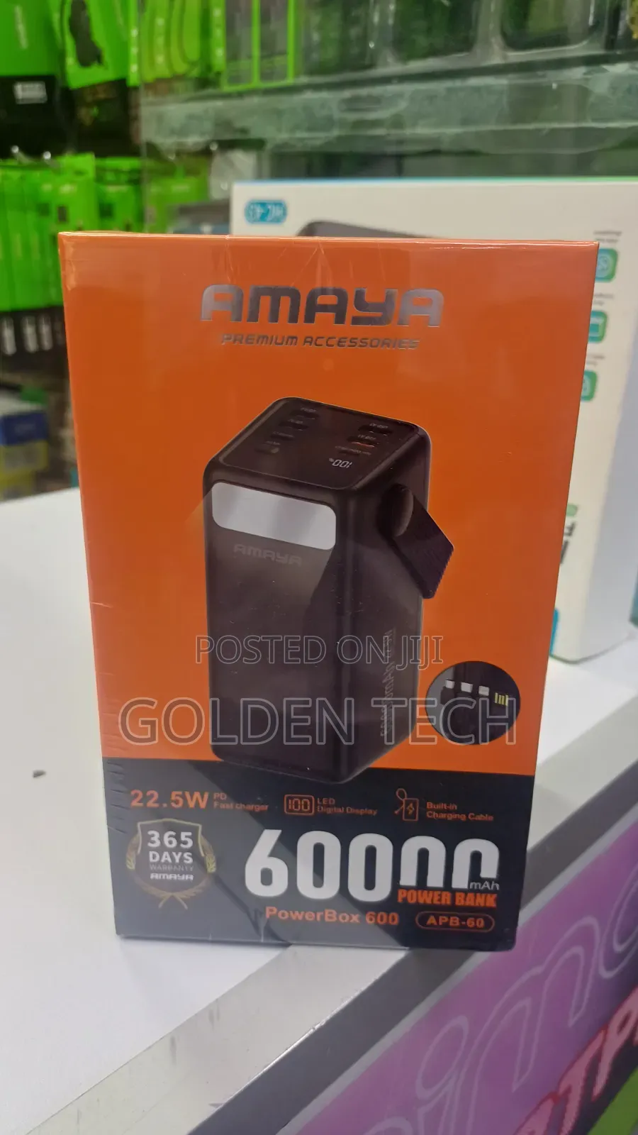 Amaya 60000mah  Powerbank Powerbox 600