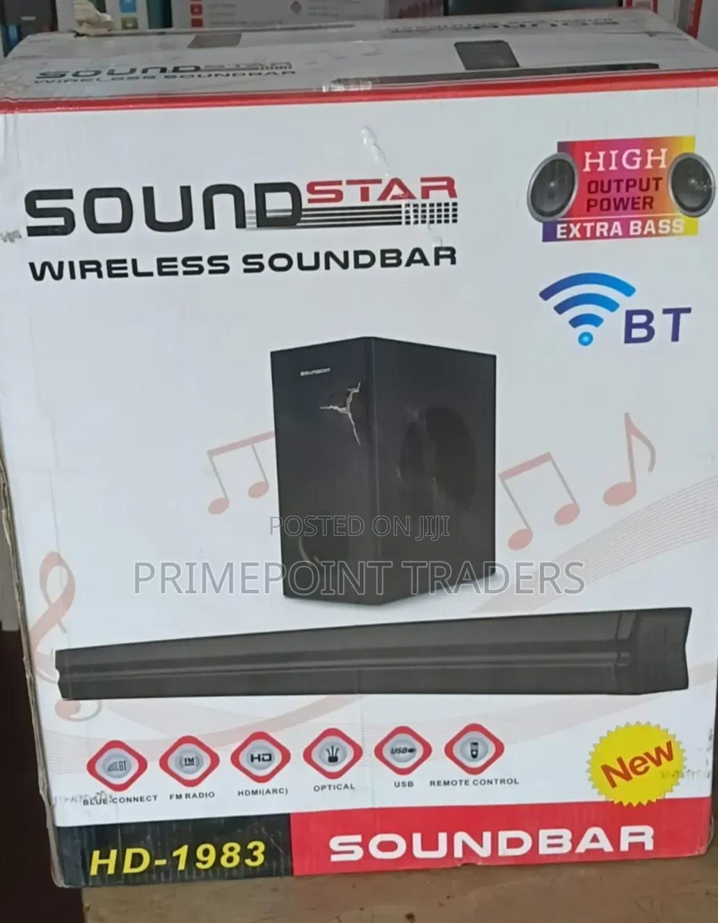 Sound Star DH-1983 Wireless Bluetooth Sound Bar