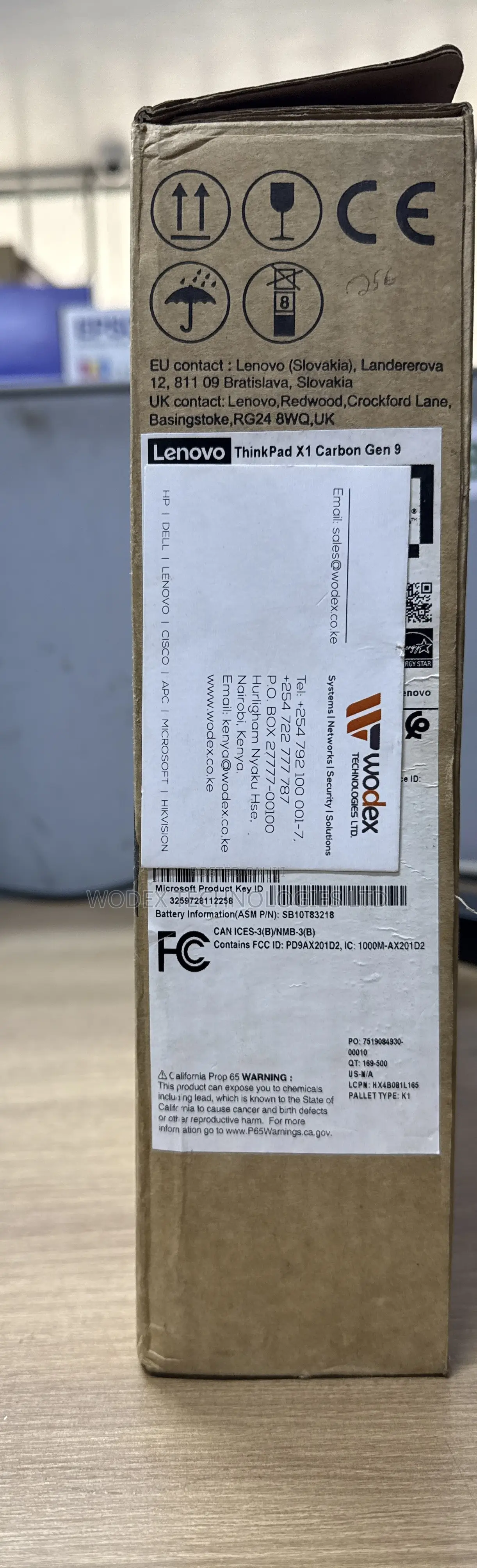 New Laptop Lenovo ThinkPad X1 Carbon 16GB Intel Core i7 SSD 512GB