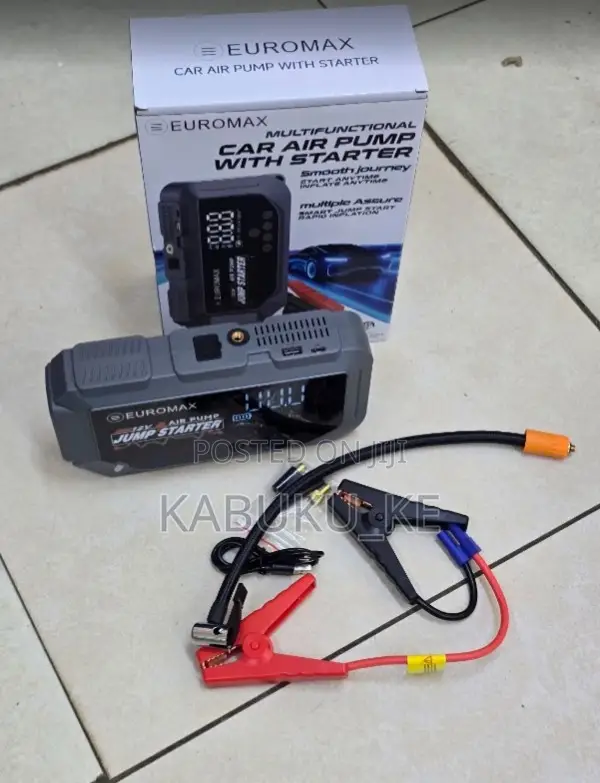 Euromax EMK3 Multifunctional Jump Starter Kit With Inflator