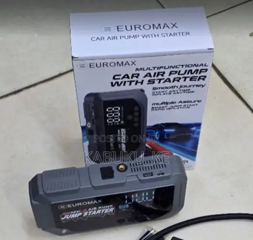 Euromax EMK3 Multifunctional Jump Starter Kit With Inflator