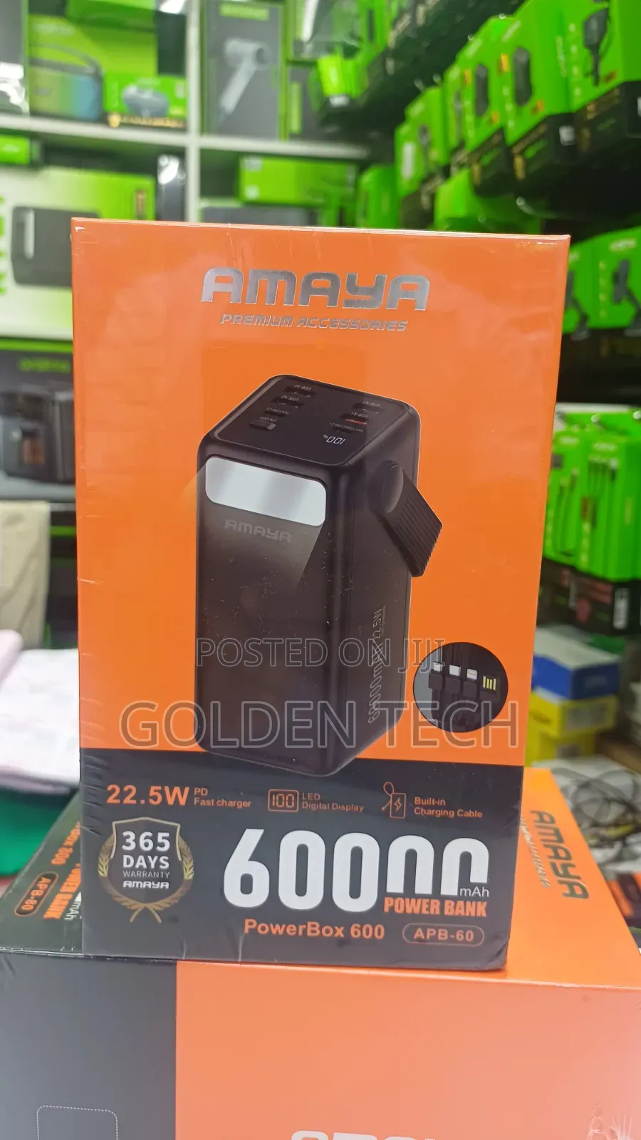 Amaya PowerBox 600 APB-60 60,000mAh Power Bank