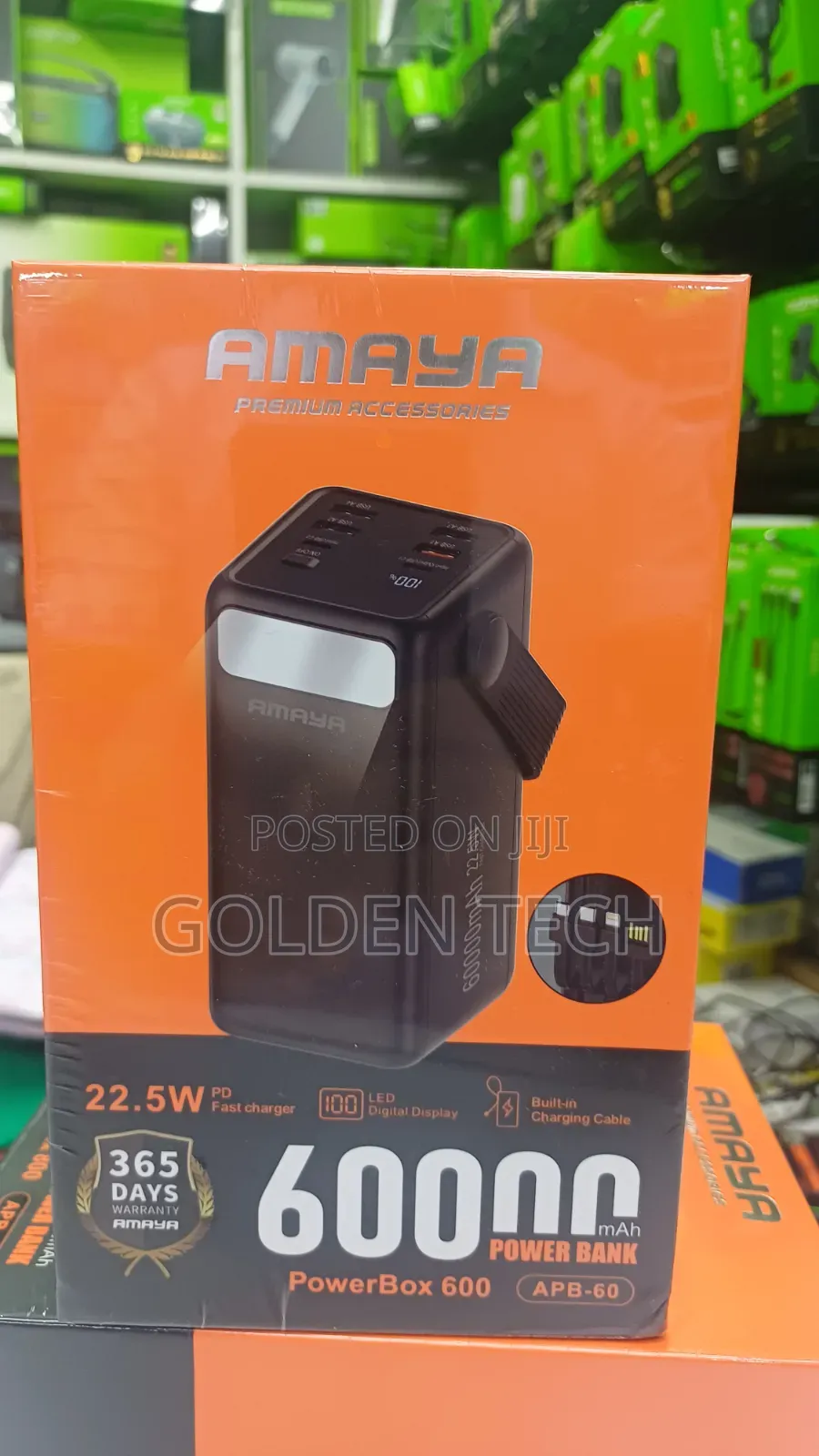 Amaya PowerBox 600 APB-60 60,000mAh Power Bank