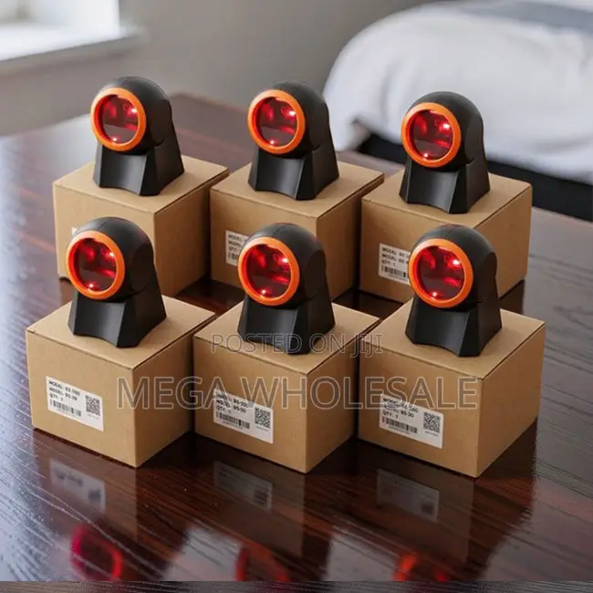 Import Prices 1D 2D Desktop Table Mount Barcode Scanner Readers