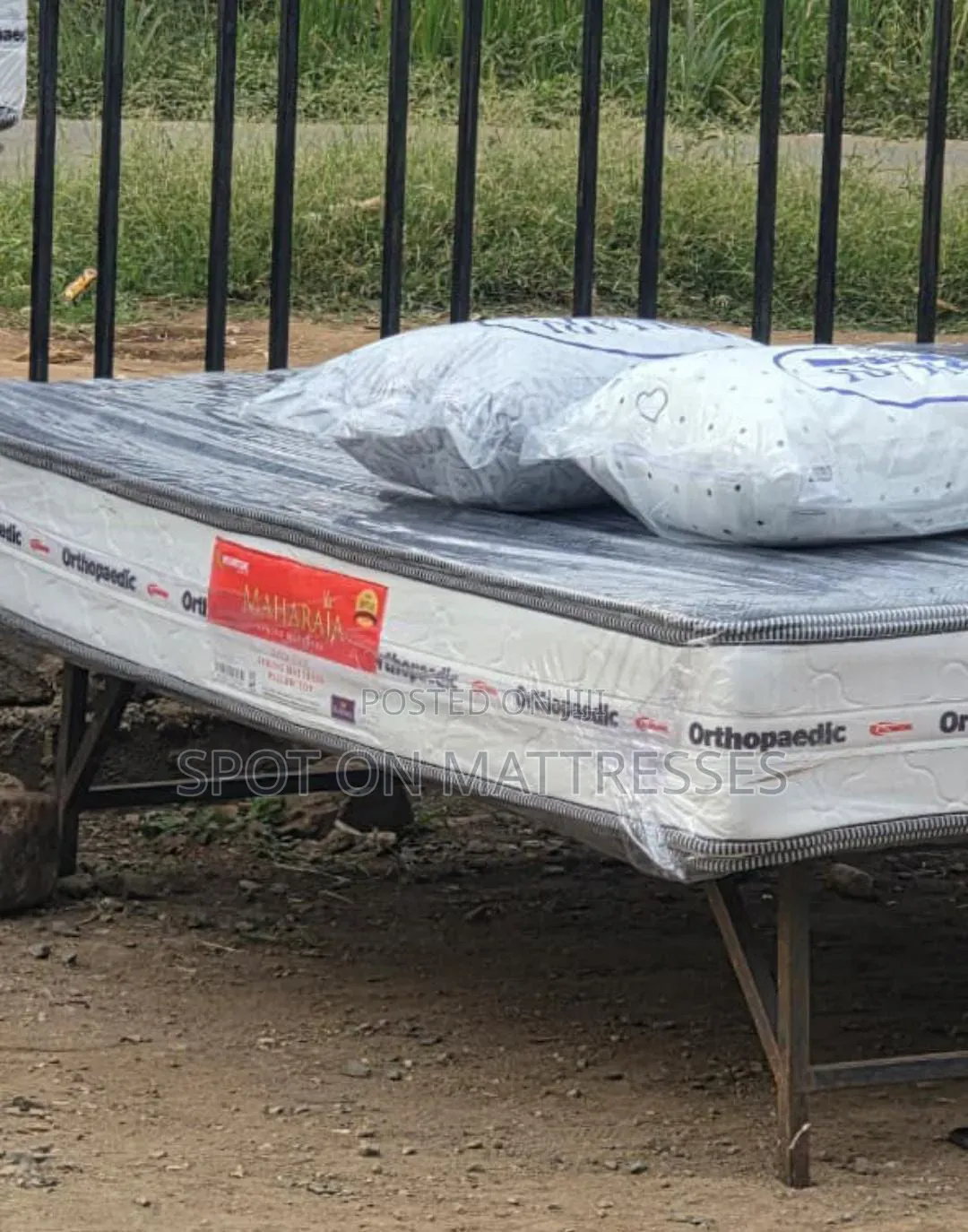 Mid-Year Sale! 5x6 10inch Orthopedic Spring Mattress + 2 Free Pillows