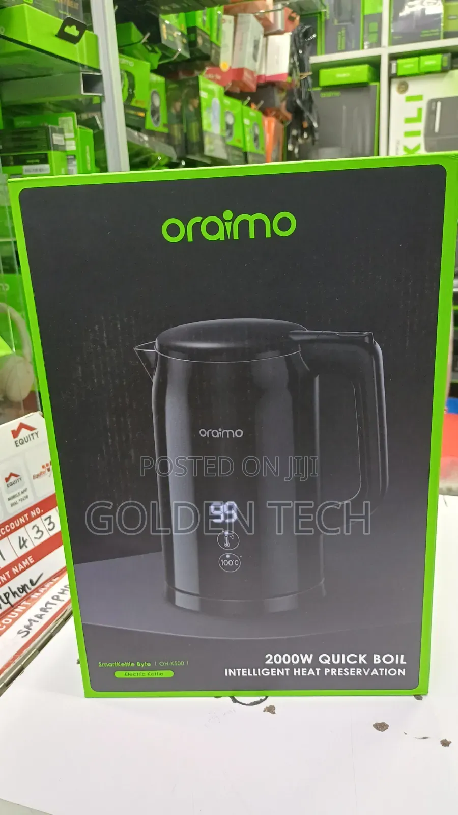Oraimo SmartKettle Byte 2000W 304 Electric Kettle