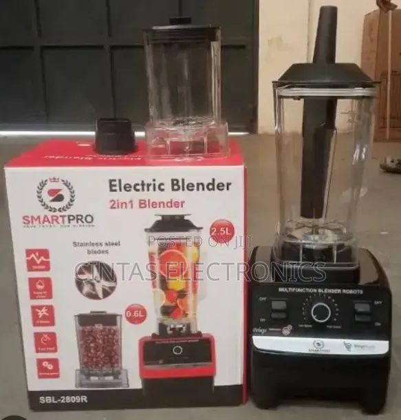 Smart Pro SBL-2809R 2-in-1 Electric Blender