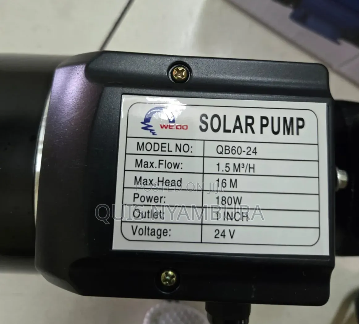 24v Solar Pump/ Dc Surface Water Pimp 1"
