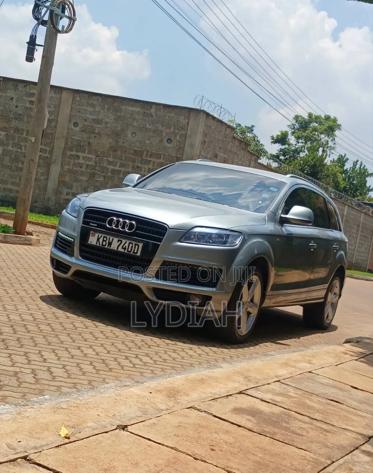Audi Q7 2008 Silver