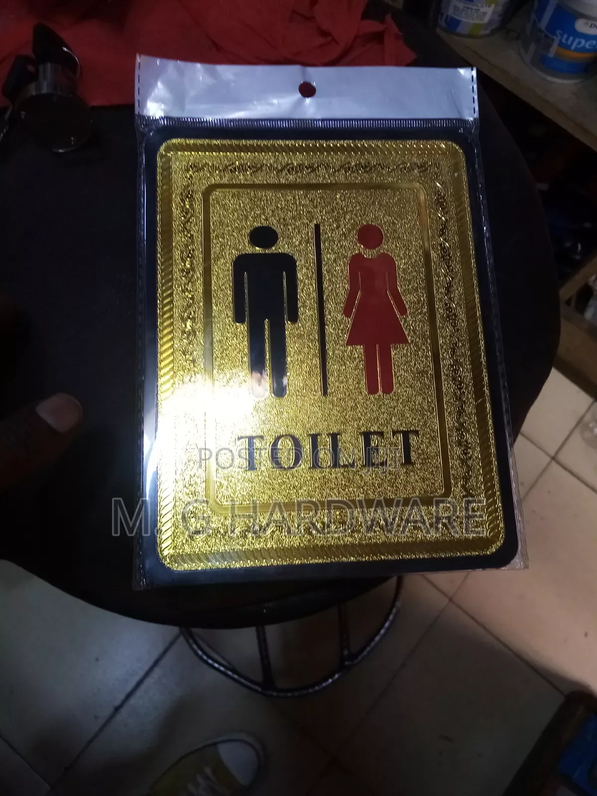 Toilet Sign