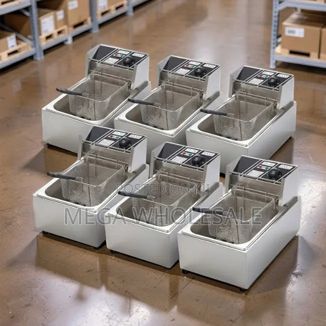 Wholesale Prices Easy Clean 4l/6l/10l Electric Single Tank Deep Fryers