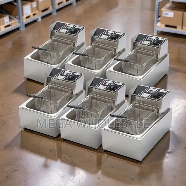Wholesale Prices Easy Clean 4l/6l/10l Electric Single Tank Deep Fryers
