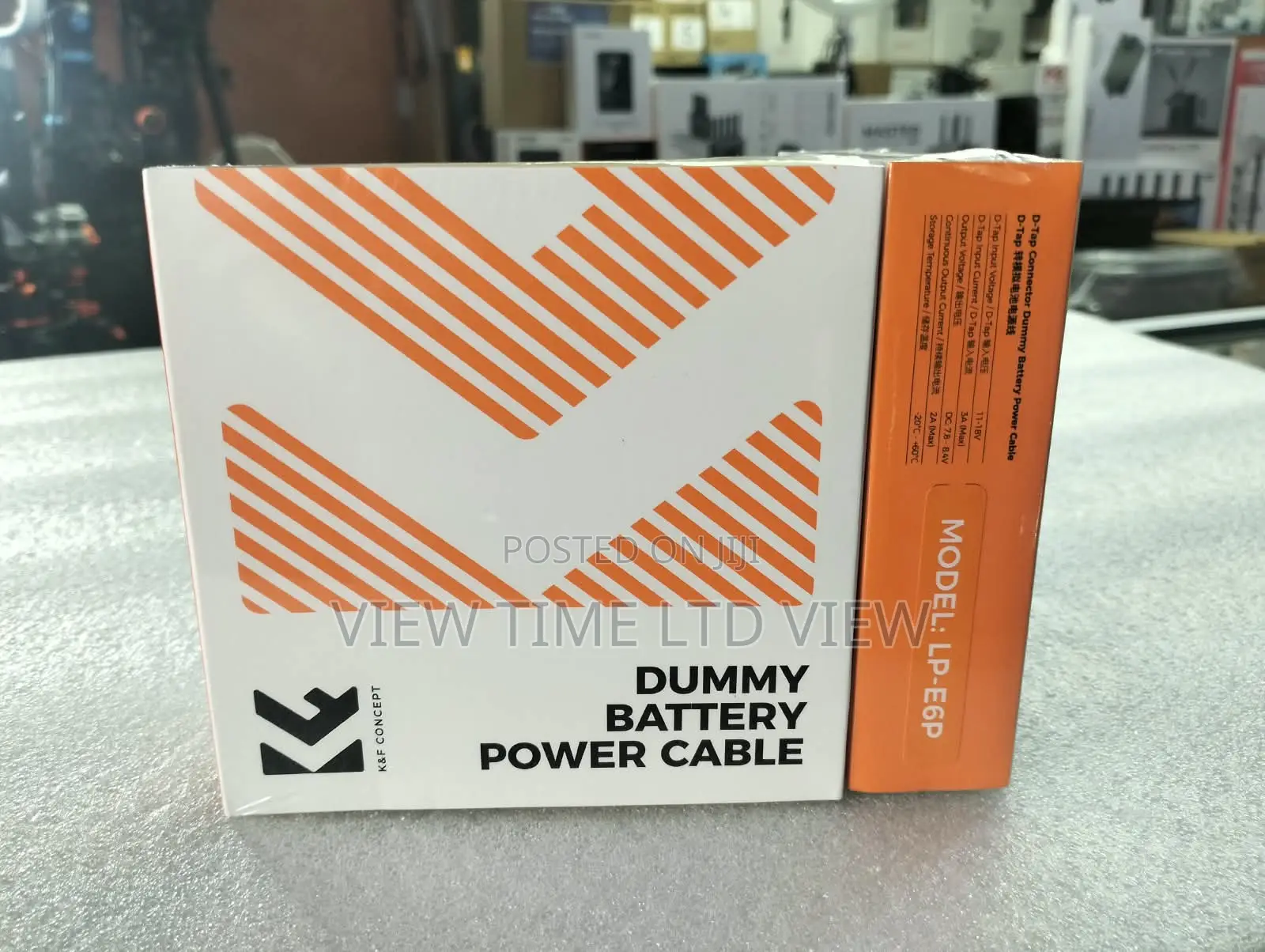 K&F Concept D-Tap to Canon LP-E6P Dummy Battery Adapter