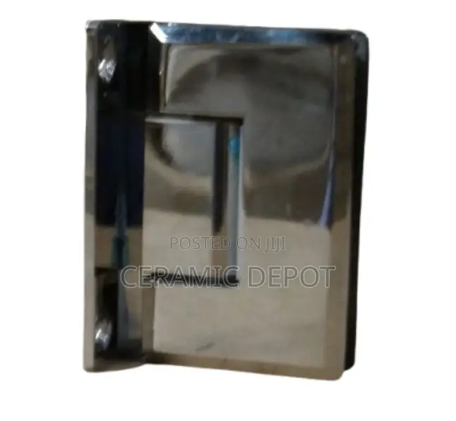 SS Glass Door Hinge 90D 5"