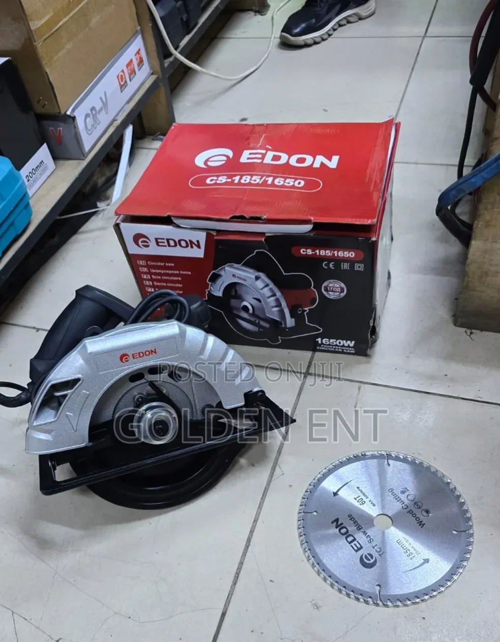 Edon 1650w Electric Circular Saw 7"/Multi Function Circular Saw